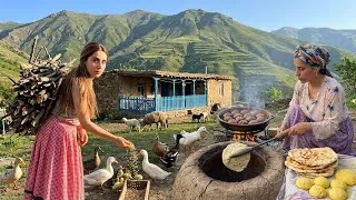 Thumbnail: Baking bread and making meatballs with minced meat