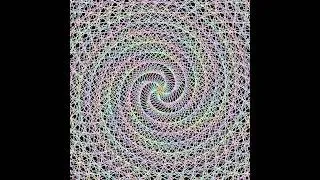 Thumbnail: A Mandala program written in Logo 2500 with generated music but see description for a better version