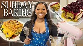 Thumbnail: A Cozy Sunday of Baking From Scratch 🤍