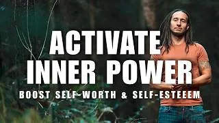 Thumbnail: Guided Meditation: Activate Inner Power - Boost Self-Worth & Self-Leadership - Golden Light Healing