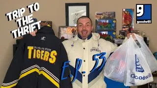 Thumbnail: Trip To The Thrift EP 53 Goodwill Steals Vintage Starter And Logo Athletic Jackets