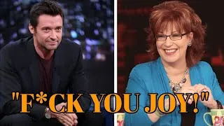 Thumbnail: Hugh Jackman SNAPS at Joy Behar on The View Show – He Couldn’t Take It Anymore