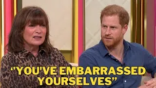 Thumbnail: Prince Harry Kicked Off Lorraine Show After Brutal Clash With Lorraine