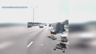 Thumbnail: Good Samaritan captures Highway 90 rollover rescue on smart sunglasses