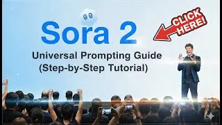 Thumbnail: Higgsfield Sora 2.0 Pro UNIVERSAL PROMTING Guide (Step-by-Step Tutorial)