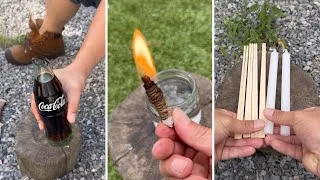 Thumbnail: 10 Survival Skills & Tips You Need To Know 🔥#survival #bushcraft #camping #outdoors #lifehacks
