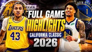 Thumbnail: LAKERS vs WARRIORS | Full Game Highlights | 2026 NBA Summer League