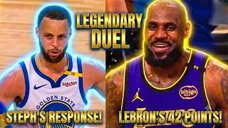 Thumbnail: LEBRON DROPS 42! Steph Curry Tries To Answer Back In Epic Duel! 🤯