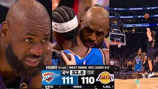 Thumbnail: HISTORICAL SWEEP! 🧹 OKC Thunder Eliminates Lakers (118-102) - Is this LeBron's Last Game?
