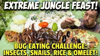 Thumbnail: Exotic Naga food / Giant bug Mukbang, eating giant water bug, diving Beatle and many more.