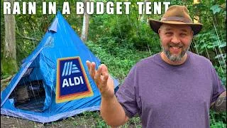 Thumbnail: Rain Camping in Budget ALDI Tent