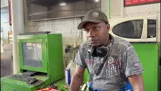 Thumbnail: MP7 with low EGR flow, turbo speed increased 20,000 after cleaning & Cummings turbo increased speed