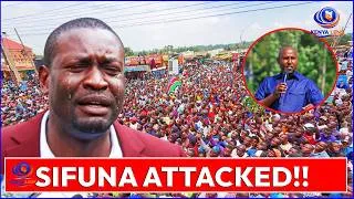 Thumbnail: Edwin Sifuna Attacked Badly While In Bungoma, His House 'Torched'
