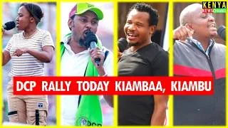 Thumbnail: Gachagua's Brigade was ON FIRE today - Listen to DCP Rally at Kiambaa Gachie Kiambu County