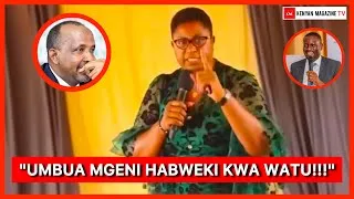 Thumbnail: THIS WOMAN! See what Aisha Jumwa told Duale as she supports Sifuna on Linda Mwananchi Homa Bay rally
