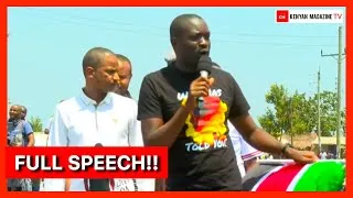 Thumbnail: FULL SPEECH: Listen to Sifuna, Babu Owino, Orengo and Natembeya BREATHING FIRE in Homa Bay Today