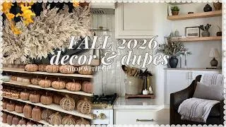 Thumbnail: FALL SHOP WITH ME 2026 🍂 budget home decor + designer dupes 