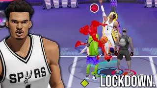 Thumbnail: Victor Wembanyama is Locking Up EVERYONE in Ranked... [Dunk City Dynasty]