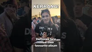Thumbnail: Deftones fans reveal their favourite album at Outbreak London 🐎