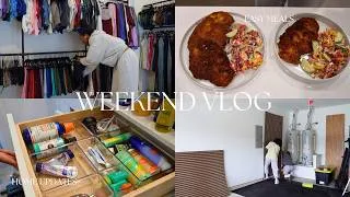 Thumbnail: Weekend Vlog: Home Projects, Good Food & Starting My Garage Gym
