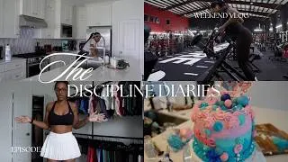 Thumbnail: Discipline Diaries Ep. 6 | A Productive Weekend: Mic’d Up Gym Day, Baking & Family Time
