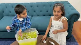 Thumbnail: Aluminum Foil Surprise | Motor Skills for Kids | Birthday Countdown Activity