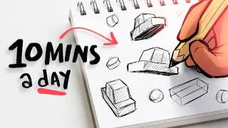 Thumbnail: How to Improve your Art SO FAST, It feels ILLEGAL!