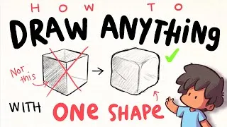 Thumbnail: How to LITERALLY Draw Anything? (With a Box!)