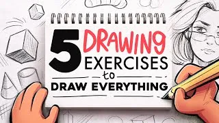 Thumbnail: What Are Even The “FUNDAMENTALS OF DRAWING!?”😤(How to Practice them?) 