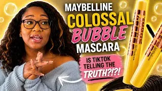 Thumbnail: Is There Really a Difference?!! Trying the NEW VIRAL Maybelline Colossal Bubble Mascara.
