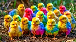 Thumbnail: World Cute Chickens, Colorful Chickens, Rainbows Chickens, Cute Ducks, Cat, Rabbit, Cute Animals