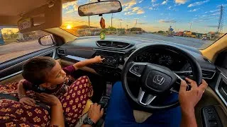 Thumbnail: Honda Amaze 4K ASMR POV Drive At Afternoon on Latur Traffic 🔥