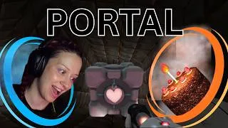 Thumbnail: First Time Playing Portal and I LOVED that game!