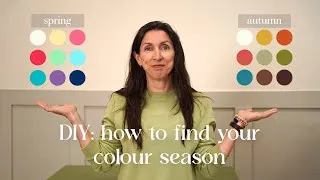 Thumbnail: DIY: How to find your colour season | 4 tips on how to find your colour season