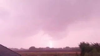 Thumbnail: Lightning flash and thunder, 27th August 2026, Irlam, UK