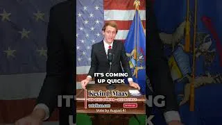 Thumbnail: Protecting Life & Tax Cuts: Vote Kevin J. Maas for State Senator! #shorts