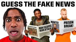 Thumbnail: 5 Real News Headlines vs 1 Fake Story
