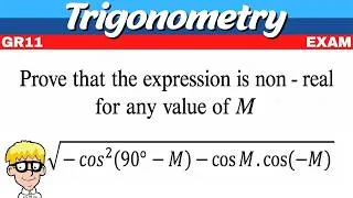Thumbnail: Gr 11 Trigonometry Exam Questions
