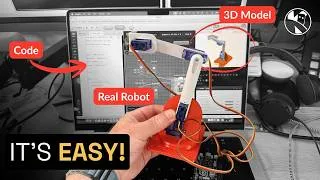 Thumbnail: It actually works - 3D model to Real robot