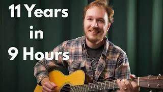 Thumbnail: 11 Years of Guitar Explained in 9 Hours