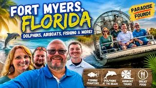 Thumbnail: We Found Paradise in Fort Myers, Florida! Dolphins, Airboats, Fishing & Hidden Gems