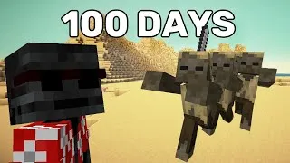 Thumbnail: Can I Survive 100 Days in the NEW Minecraft Desert (1/4)