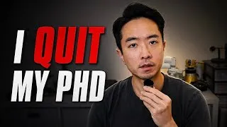 Thumbnail: Why I Quit My PhD in Robotics – Did I Make a Mistake?