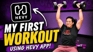 Thumbnail: I Tried the HEVY APP for the First Time at Planet Fitness (LIKES & DISLIKES!)
