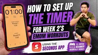 Thumbnail: How to Set Up the Timer for Week 2's EMOM Workouts | 13-Week Beginner Workout Series