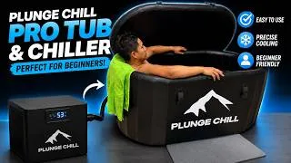 Thumbnail: Beginner-Friendly Cold Plunge! | Trying the Plunge Chill Pro Tub and Chiller