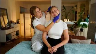 Thumbnail: ASMR Chiropractic *PAINFUL* Full Body CRACKING Adjustments & Skin Pulling | spoken asmr