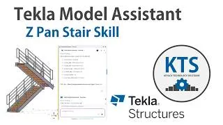Thumbnail: KTS - Tekla Model Assistant Stair Creation Skill