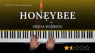 Thumbnail: Olivia Rodrigo - Honeybee (Late Beginner Piano Tutorial)