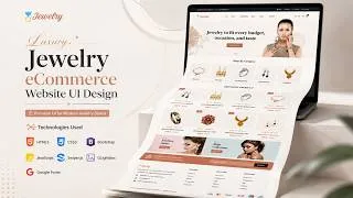 Thumbnail: Jewelry & Cosmetics eCommerce Website Design | HTML CSS JavaScript